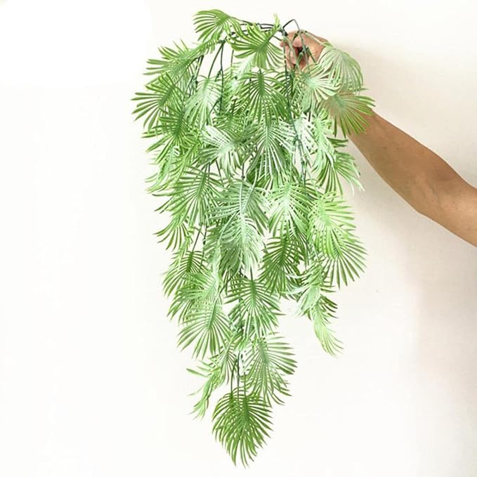 Feuillage Palmier Suspendu Cascade