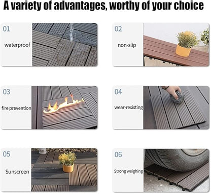 Dalles Clipser Composites Terrasse