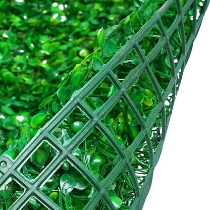 Panneau De Haie Artificielle Verte 40x60 cm Pour Clôture