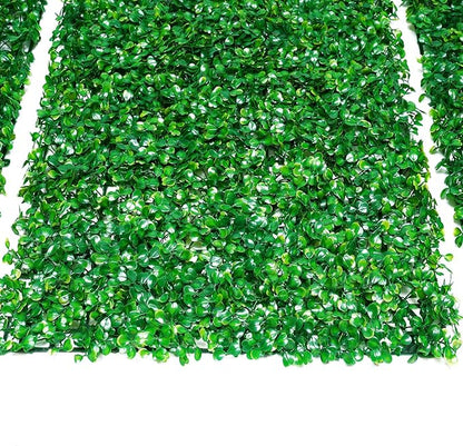 Panneau De Haie Artificielle Verte 40x60 cm Pour Clôture