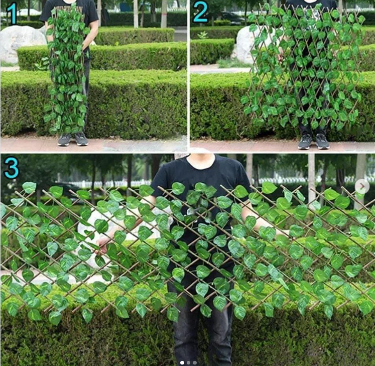 PaysaWood FlexiGreen – Treillis extensible effet lierre