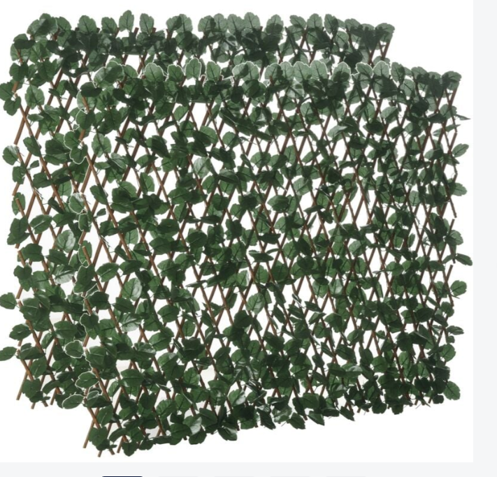 PysaWood Flexivy Clôture d'intimité Feuillage de Ivy 1X2M