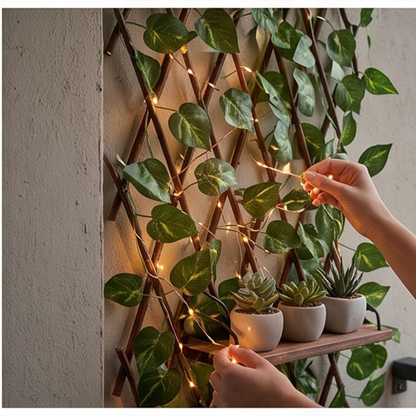 PaysaWood FlexiGreen™ – Brise-Vue Extensible Effet Lierre