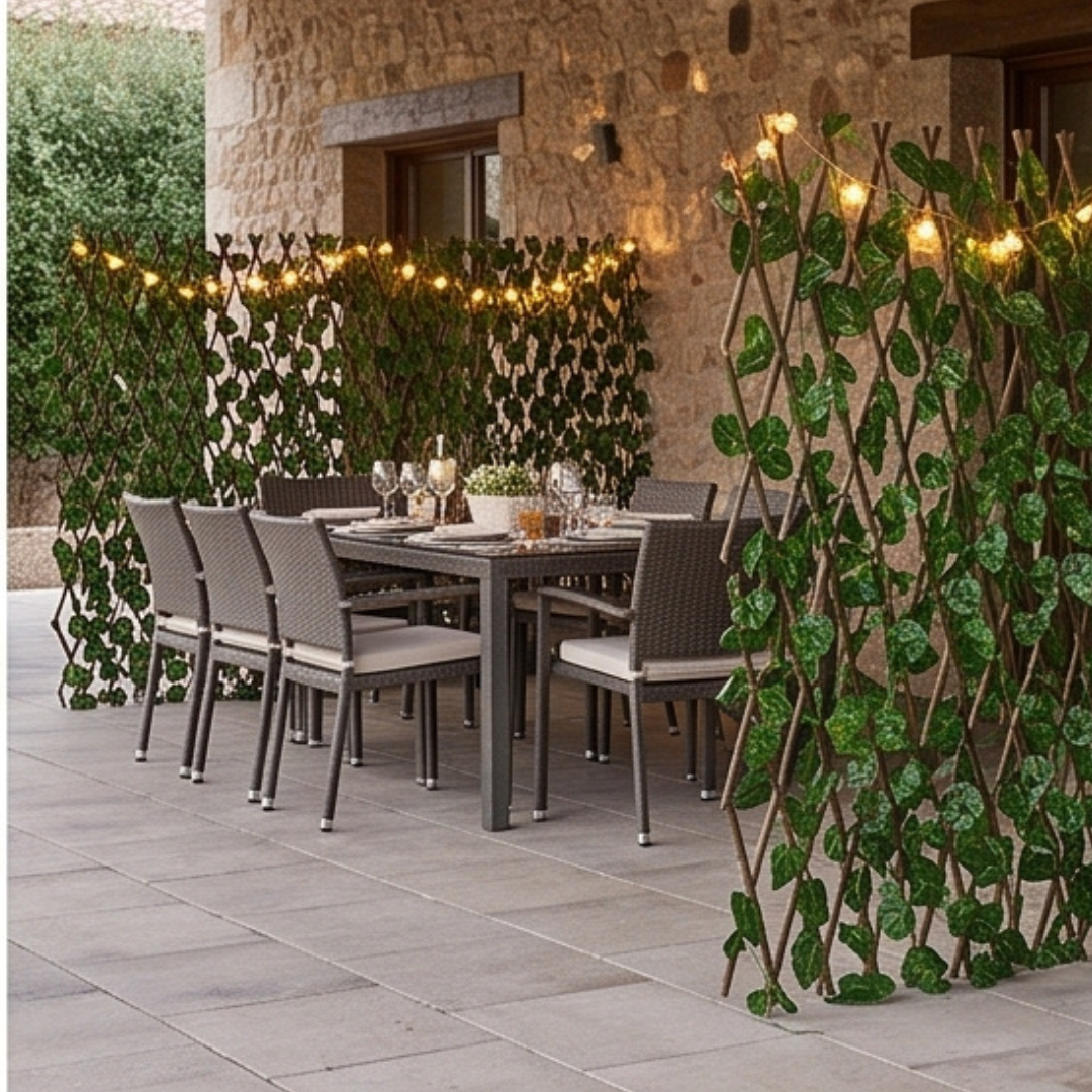 PaysaWood FlexiGreen™ – Brise-Vue Extensible Effet Lierre