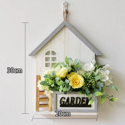 Maison Murale Fleurie Style Jardin