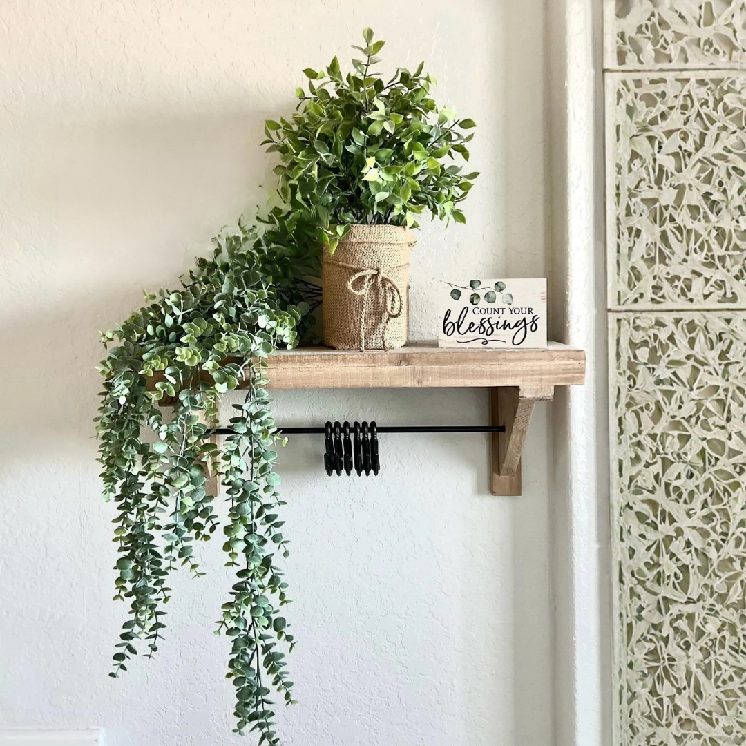 Buisson Eucalyptus Artificiel Suspendu