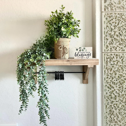 Buisson Eucalyptus Artificiel Suspendu