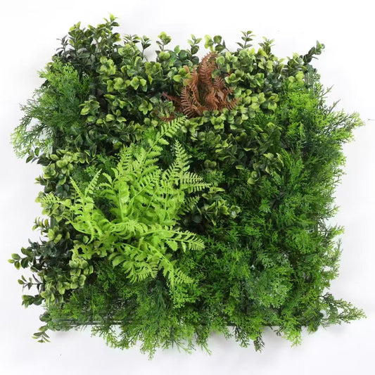 PaysaPanache Jungle Fern Mirage 100×100 cm