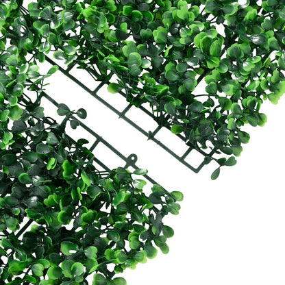 Panneau De Haie Artificielle Verte 40x60 cm Pour Clôture